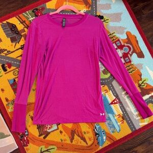 Under Armour Fuchsia Long Sleeve Top
